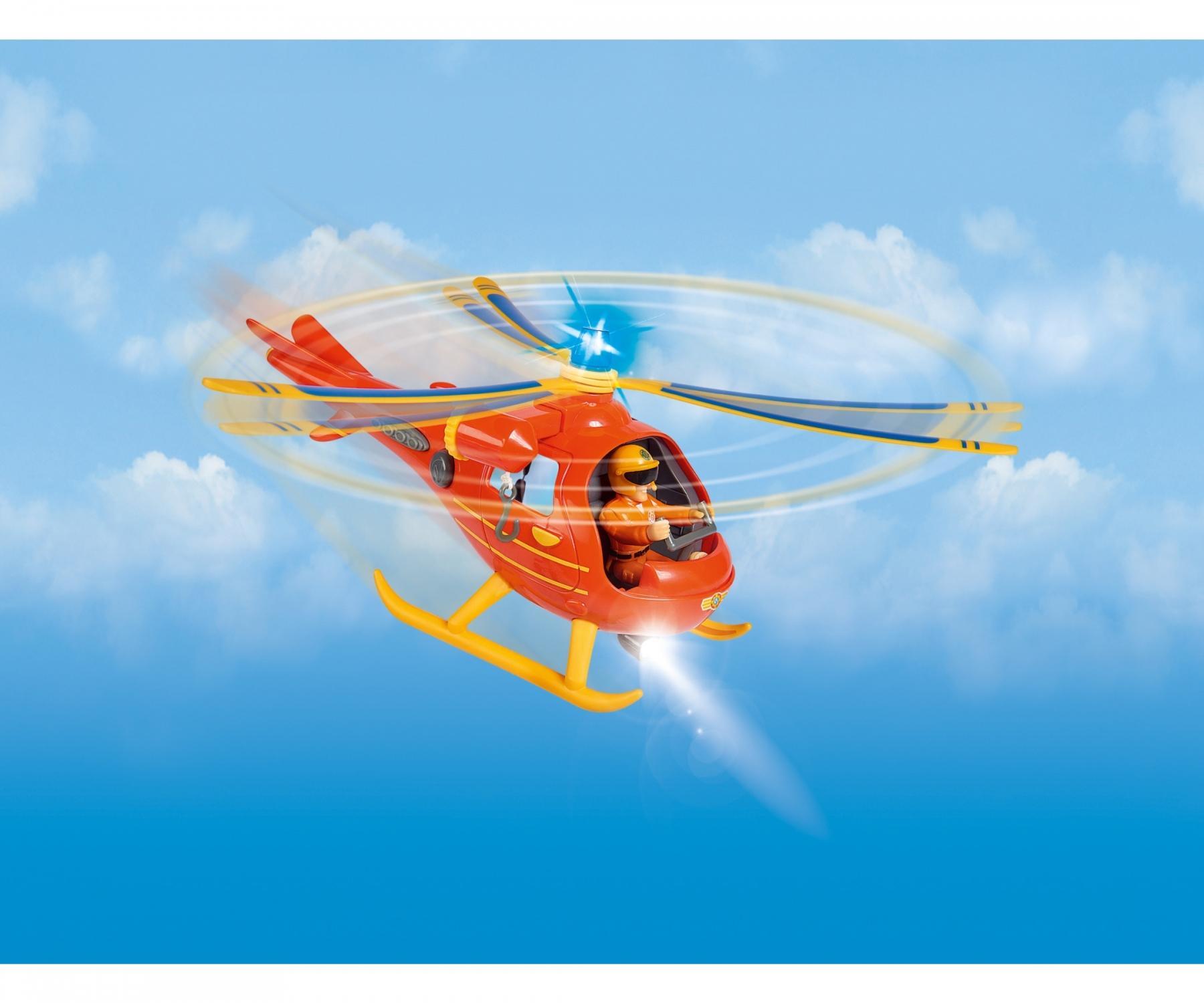 סמי הכבאי-וולאבי מסוק החילוץ וההצלה עם אורות וצלילים+דמויות