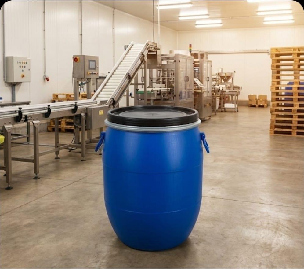 חבית 100 ליטר עם ידיות חיצוניות קמפינג לייף1