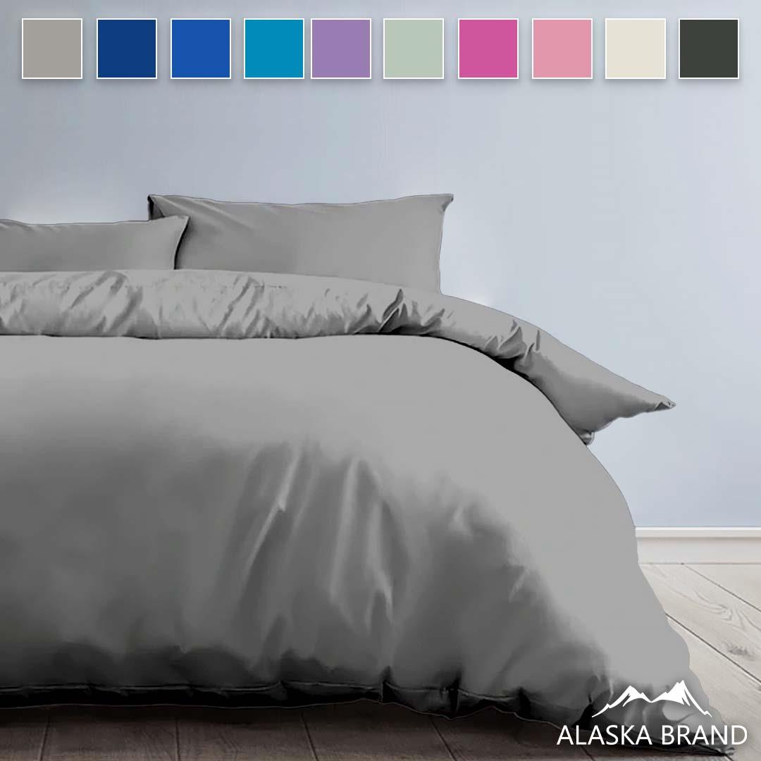 סט מצעים מפנק 100% סאטן עבה דגם - Rainbow | מבחר מידות וצבעים