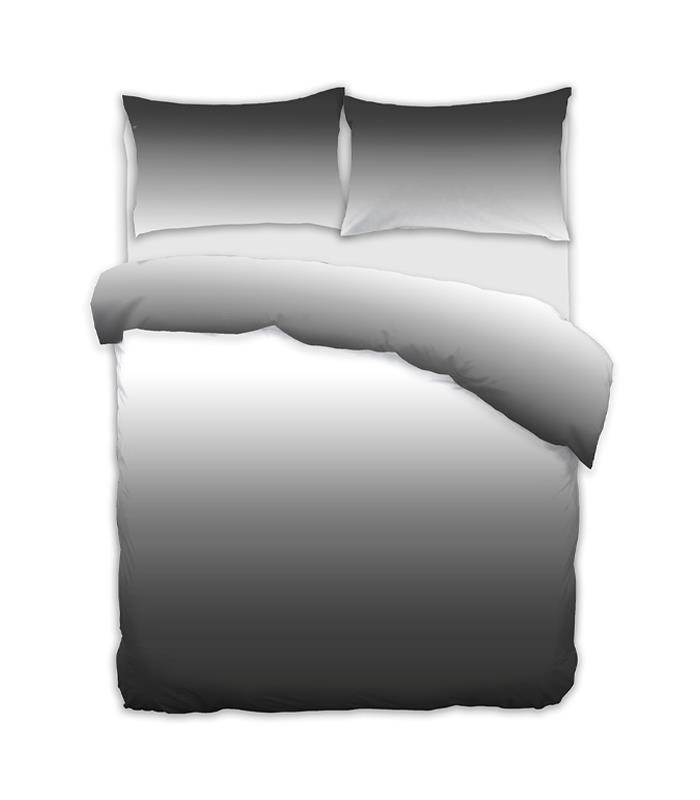 סט מצעים יחיד / מיטה וחצי 100% כותנה - קיסר שחור
