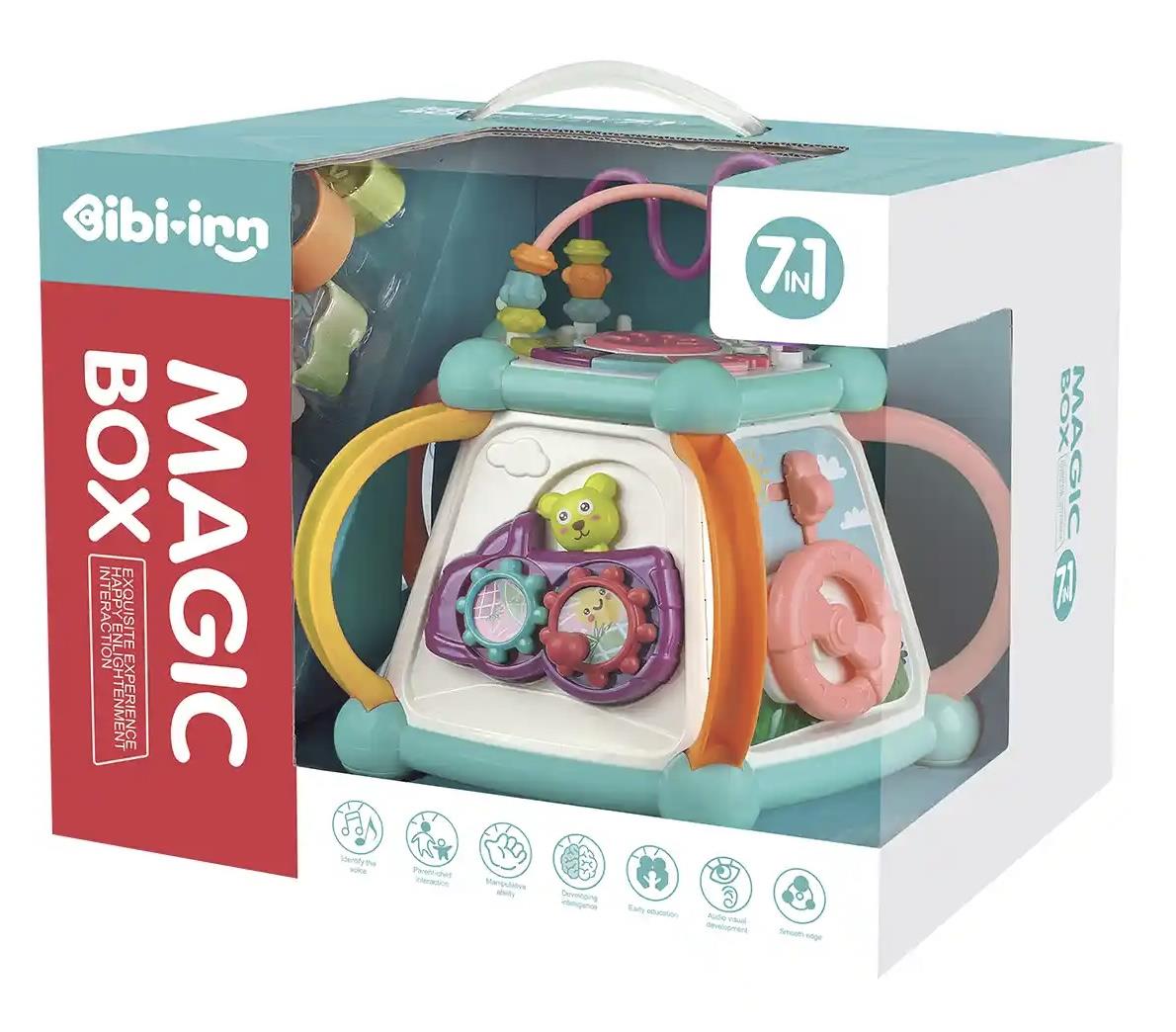 קוביית פעילות לפעוטות 1/7