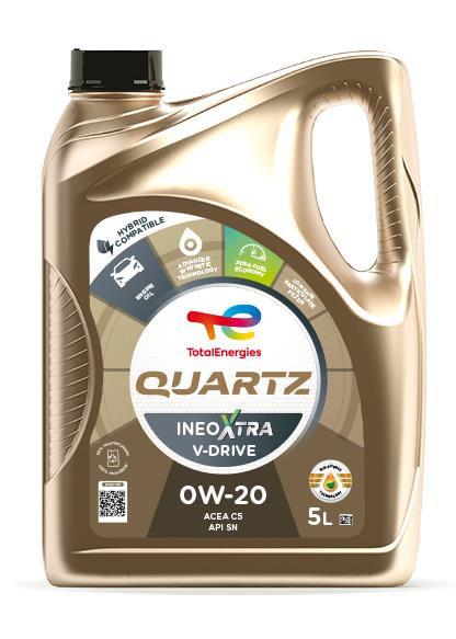 שמן מנוע סינתטי מלא TotalEnergies Quartz Ineo Xtra First 0W-20 – נפח 5 ליטר