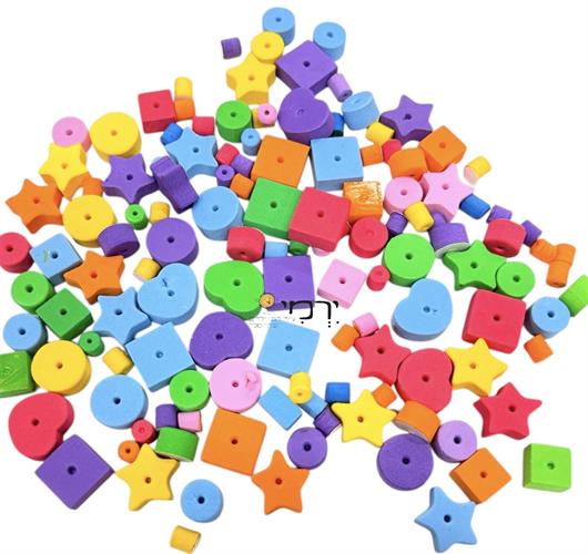 חרוזי סול מגוון צורות וצבעוניים ליצירה והדבקה