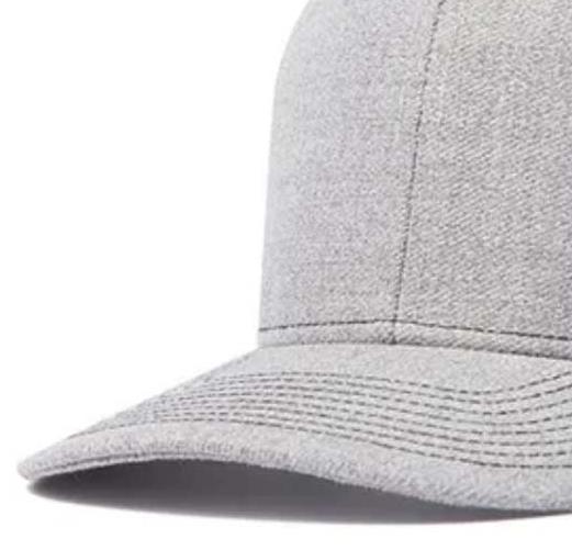 כובע בייסבול איכותי דגם Miami צבע - שחור \ אפור בהיר [אפשרות להוסיף רקמה]
