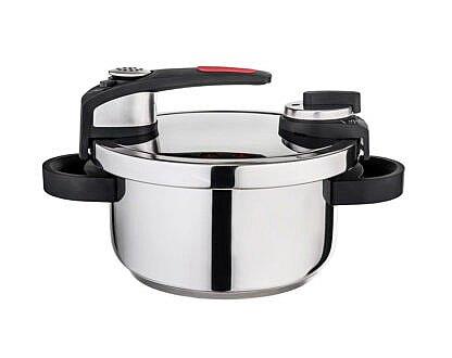 סיר לחץ סולתם  4 ליטר נירוסטה + מכסה זכוכית