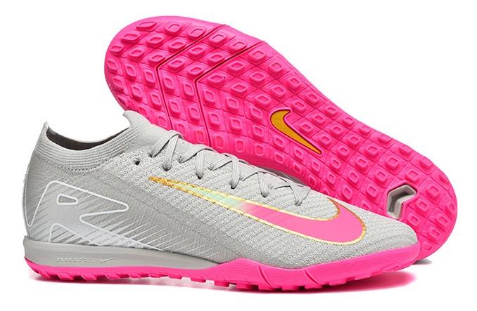 נעלי קטרגל Nike Air Zoom Mercurial Elite FG ורוד אפור