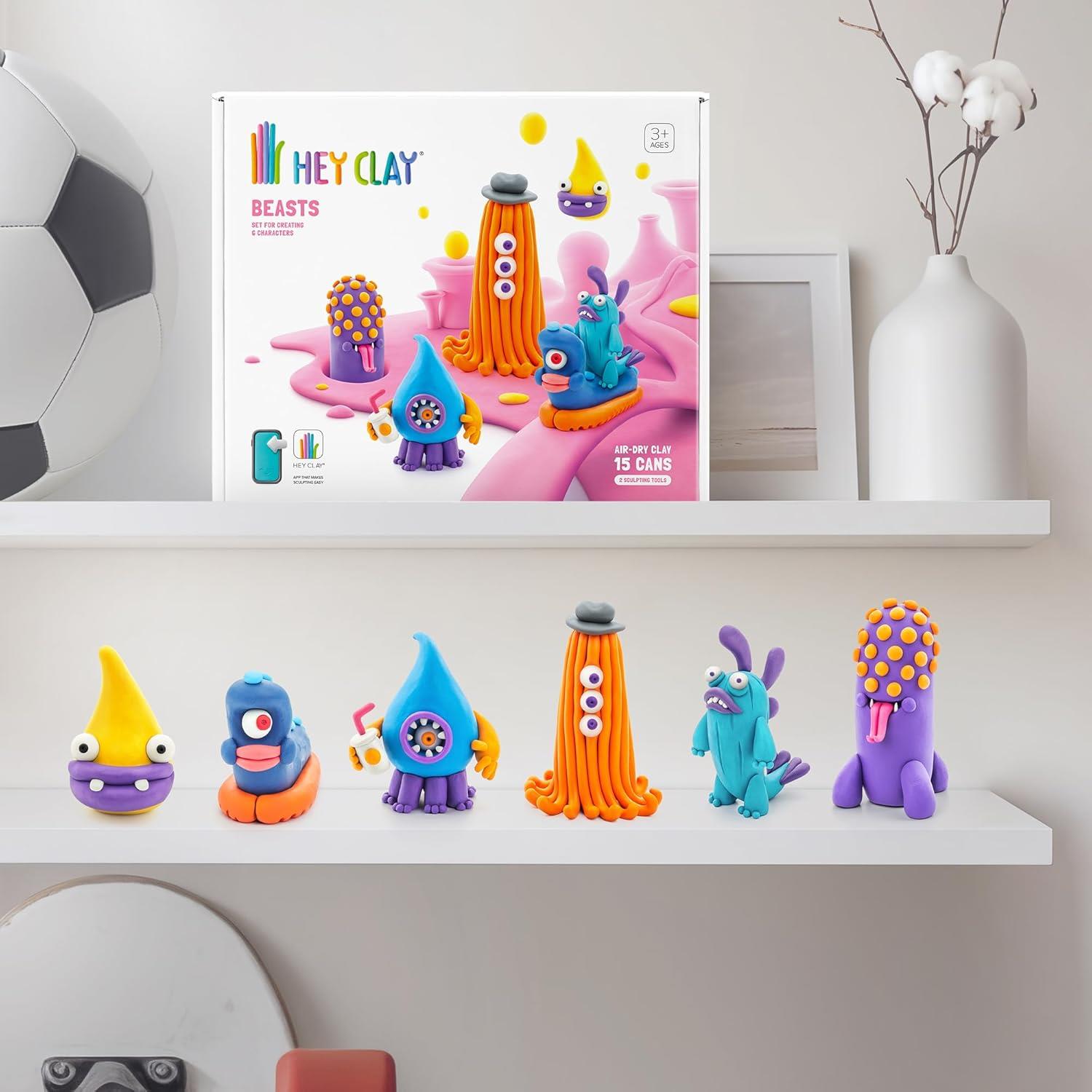היי קליי - Hey Clay - סט יצורי פרא