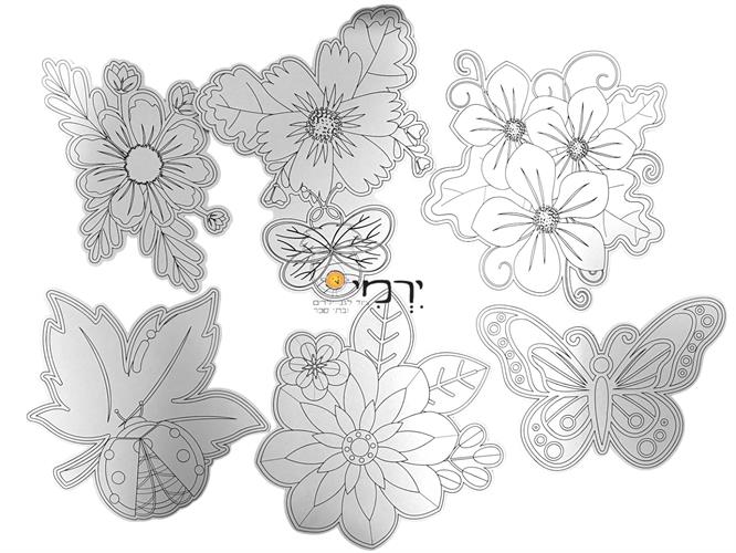 חיתוכי נייר לאביב