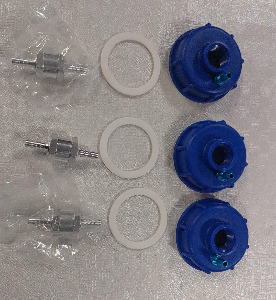 פקק מכסה הברגה חצי 2\1 במרכז עם יציאה או כניסת נשם לתעשיית המימן המחיר ליחידה אחת קמפינג לייף