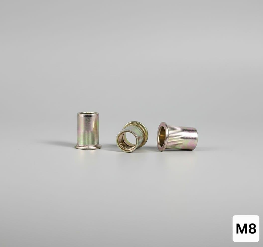 הברגה לשתילה עי מכשיר ריווט RIVE הברגה עיוורת להברגה 8 M המחיר ליחידה אחת קמפינג לייף