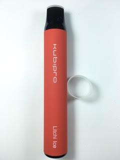 סיגריה אלקטרונית חד פעמית כ 2000 שאיפות Kubipro Disposable 20mg בטעם ליצ'י אייס Litchi Ice
