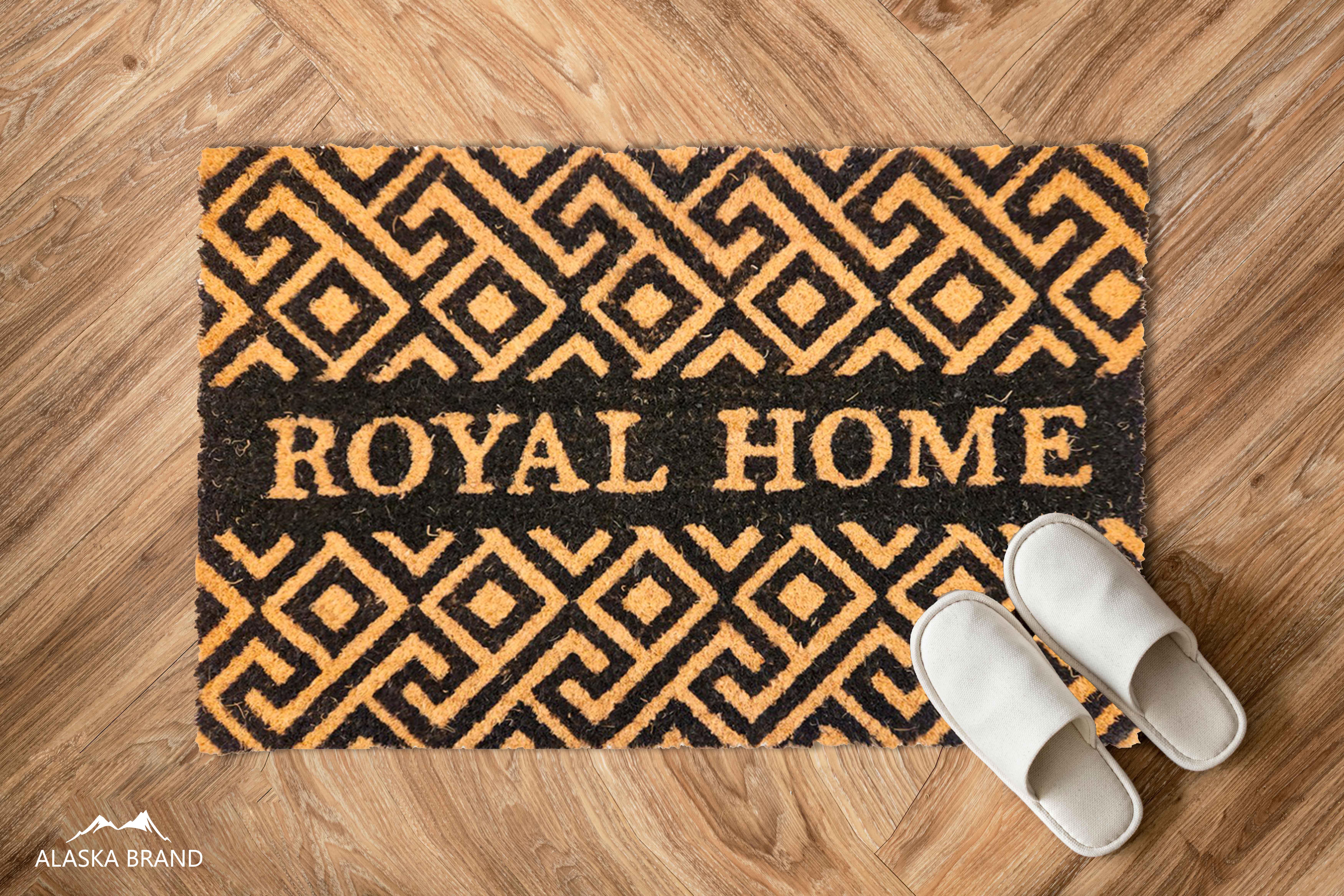 שטיחי סף / כניסה לבית באיכות גבוהה דגם -  Royal Home Black | מידות 40/60 ו40/120