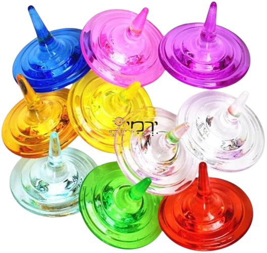 סביבונים שקופים צבעוניים סט 36 יחידות סביבונים שקופים צבעוניים סט 36 יחידות