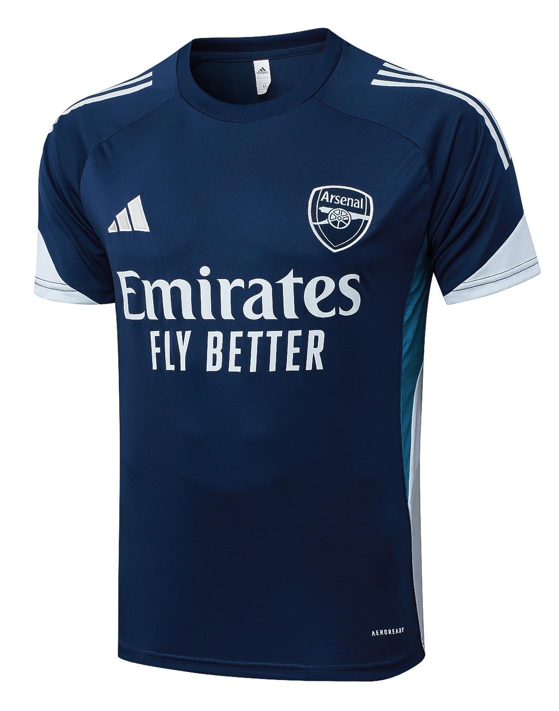 חולצת אימון קצרה ארסנל כחולה