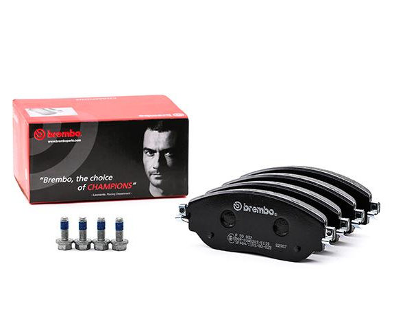 סט רפידות בלם קדמי לרכבי אופל ויורו ורנו טרפיק מבית Brembo