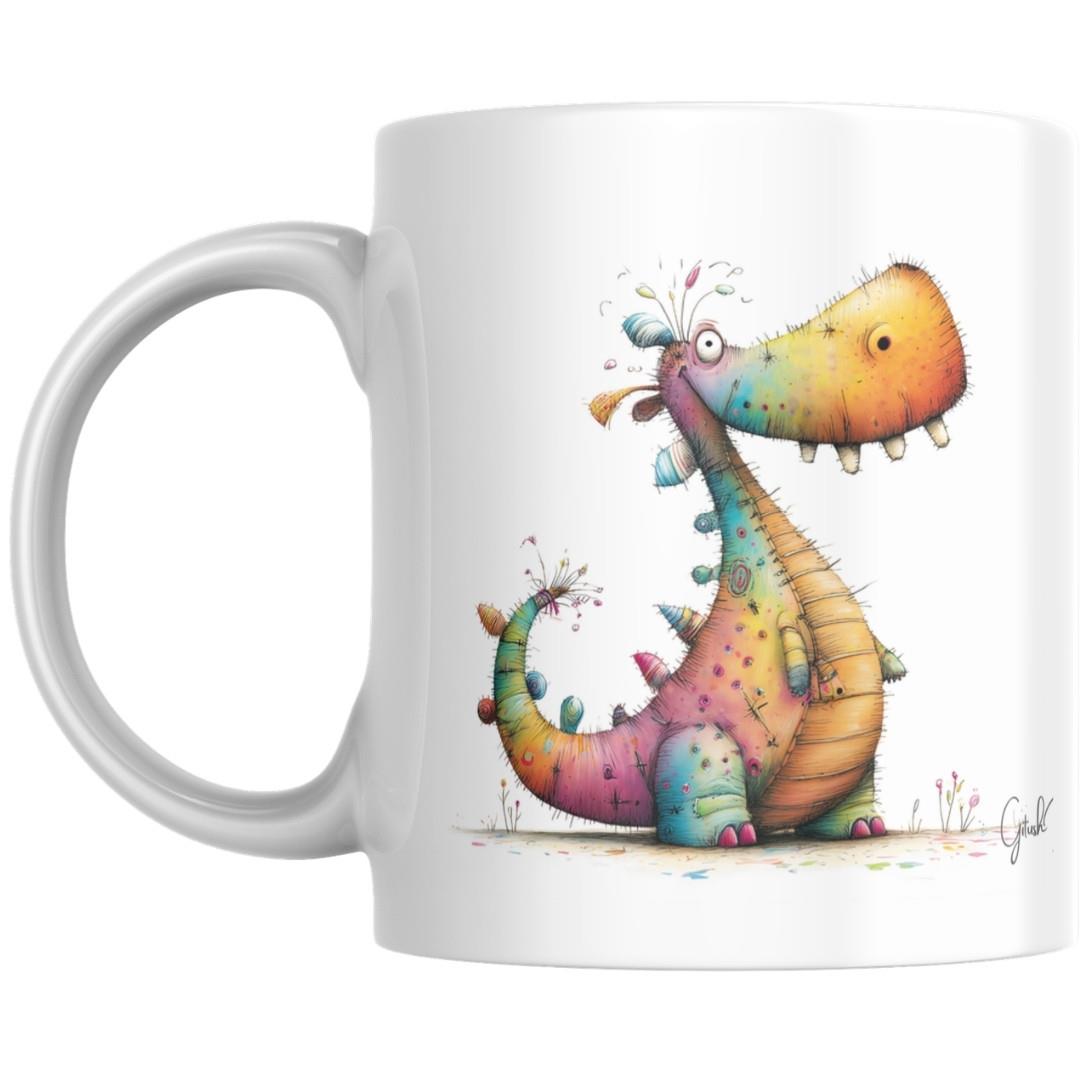 ספל דינו צבעוני – אני לא כמו כולם