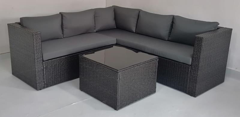 מערכת ישיבה לגינה ולמרפסת פינתית ראטן דגם מרסיי מערכת ישיבה לגינה ולמרפסת פינתית ראטן דגם מרסיי