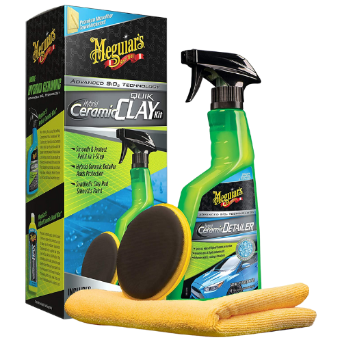 קיט פלסטלינה קרמי - CERAMIC QUIK CLAY KIT מבית MEGUIAR'S