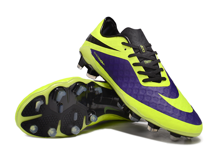 נעלי כדורגל Nike Hypervenom phantom FG ירוק כחול