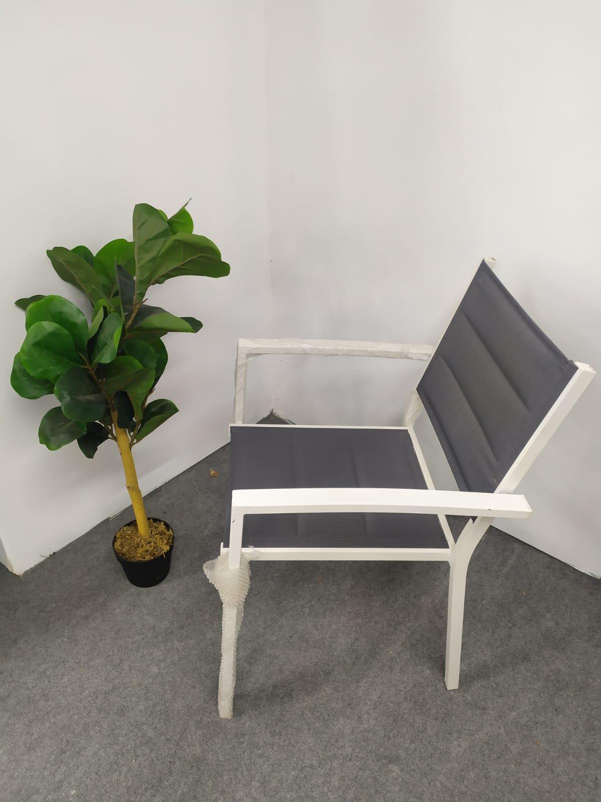 כסא בד כפול לגינה ולמרפסת אלומיניום - תצוגה/עודפים כסא בד כפול לגינה ולמרפסת אלומיניום - תצוגה/עודפים