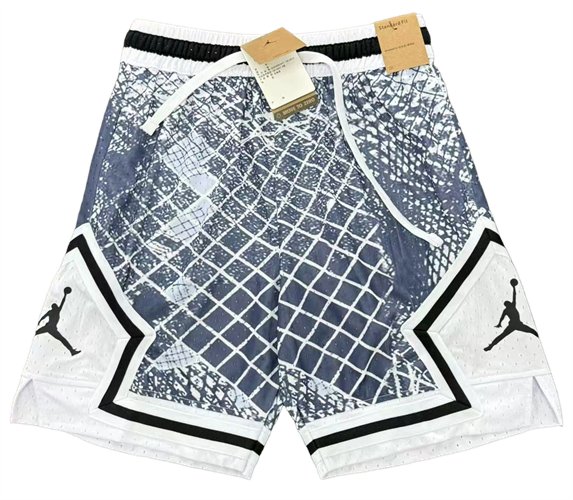 מכנסי אייר ג'ורדן Air Jordan אפור לבן