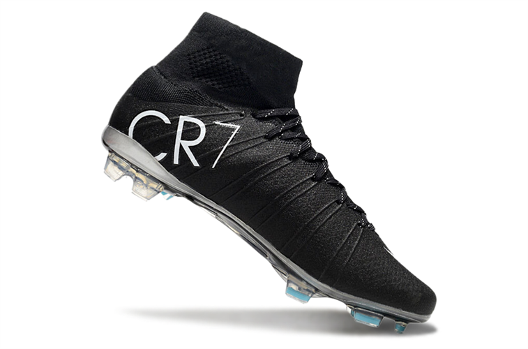 נעלי כדורגל CR7 רונאלדו Nike Air Zoom Mercurial Elite שחור לבן