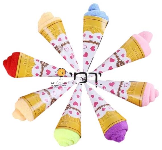 גלידה מגבת