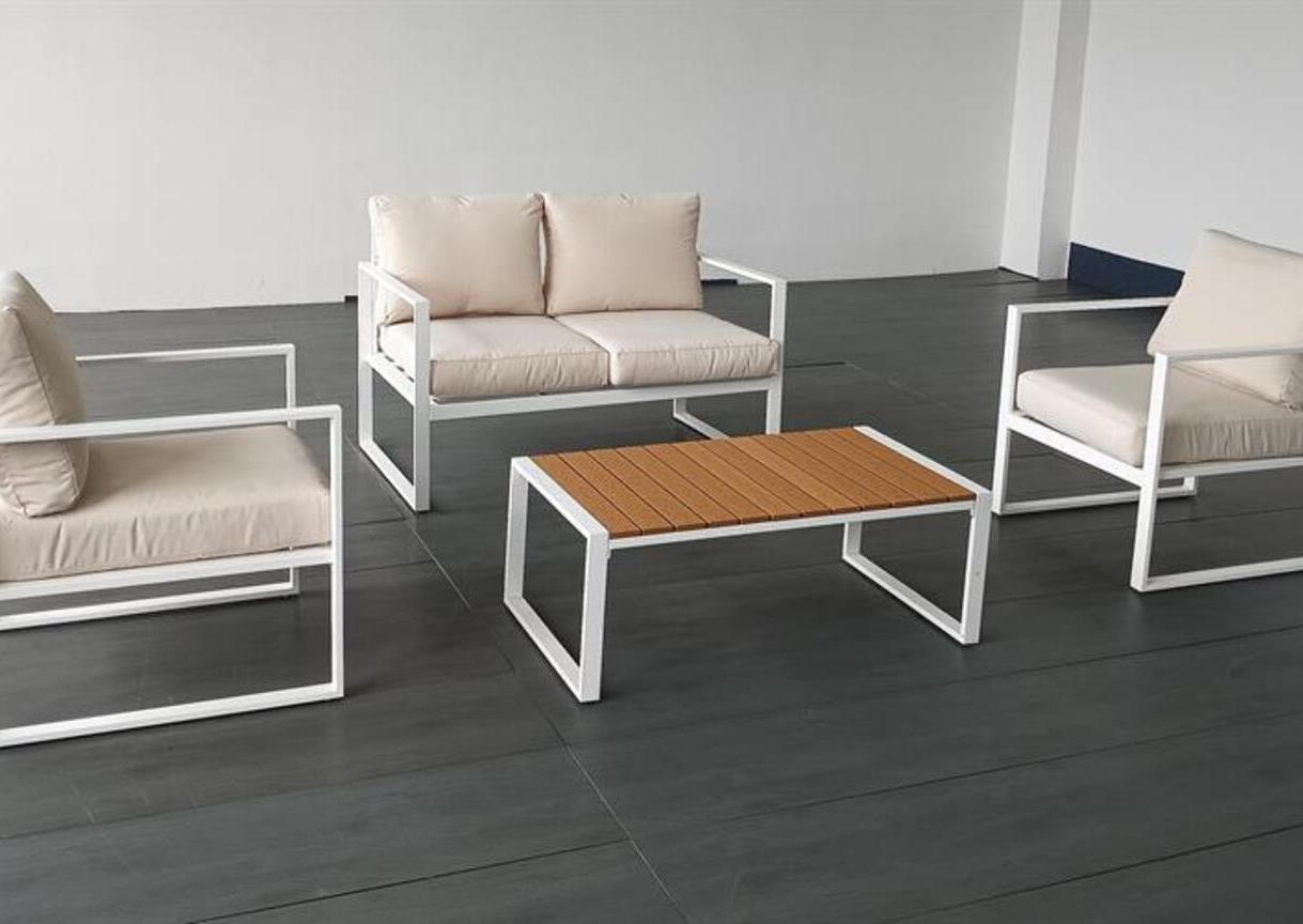 מערכת ישיבה לגינה ולמרפסת דגם סלינה