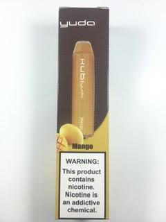 סיגריה אלקטרונית חד פעמית כ 2800 שאיפות Kubi yuda Disposable 20mg בטעם מנגו Mango