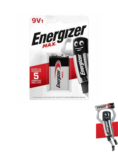 סוללת 9V מבית ENERGIZER