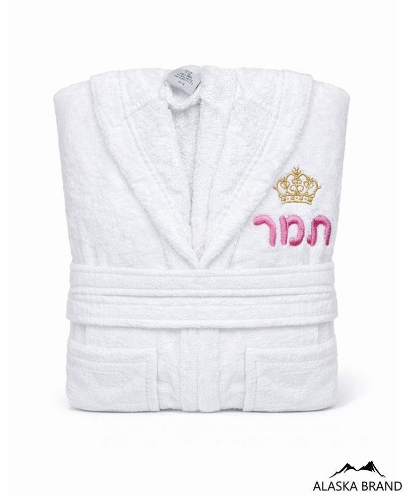 חלוקים לילדים ונוער - Premium עם כובע 100% כותנה | אפשרות לרקמה אישית