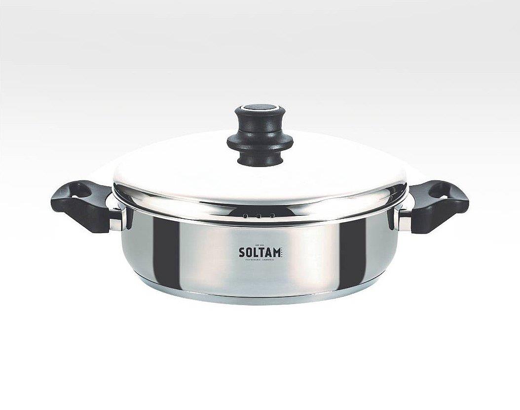 סוטז נירוסטה 22 ס"מ, 2.5 ל' דגם אלון