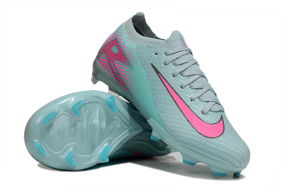 נעלי כדורגל ילדים Nike Air Zoom Mercurial Elite FG טורקיז ורוד