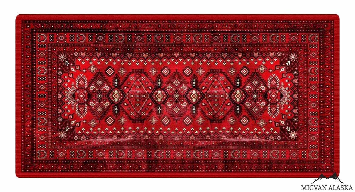 שטיח מטבח דגם - 221 מבד שאניל איכותי (מתנקה בקלות!)