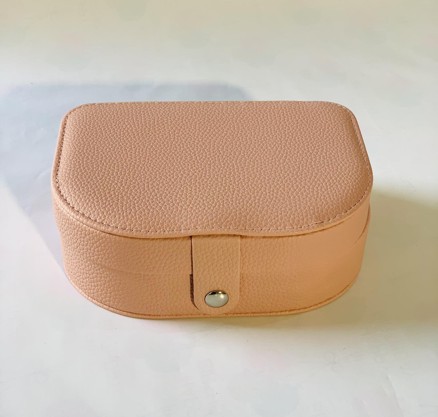 קופסת תכשיטים ורוד מלבן