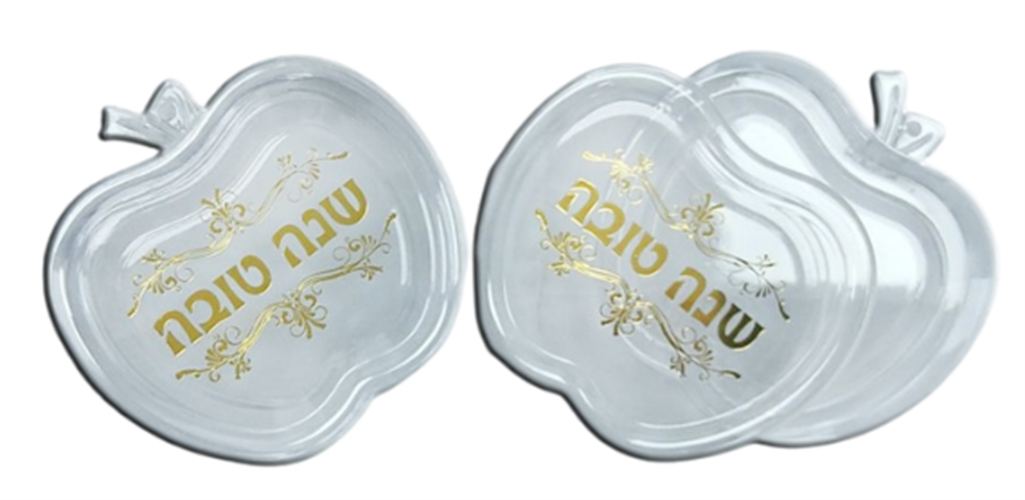 קופסא שקופה תפוח שנה טובה שקופה - 12 יח'