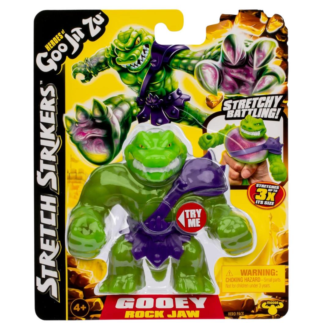 גו ג'יט זו - דמות נמתחת סטרייקר - סטרץ' Strech Strikers רוקג'או - Goo Jit Zu גו ג'יט זו - דמות נמתחת סטרייקר - סטרץ' Strech Strikers רוקג'או - Goo Jit Zu