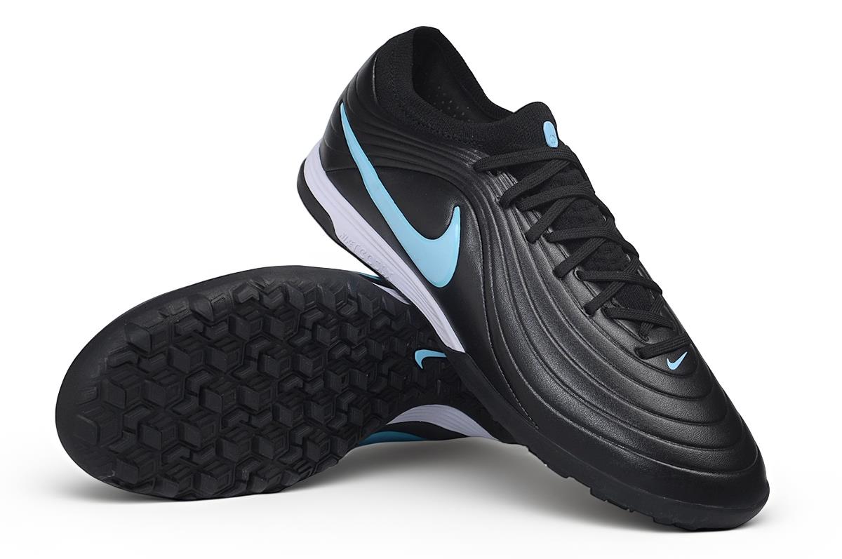 נעלי קטרגל נייק Nike Tiempo Legend שחור תכלת