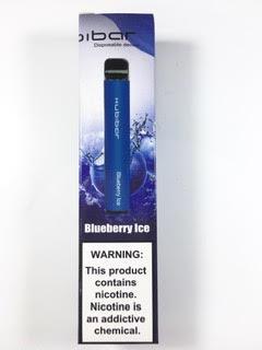 סיגריה אלקטרונית חד פעמית כ 1500 שאיפות Kubibar Disposable 20mg בטעם אוכמניות אייס Blueberry Ice