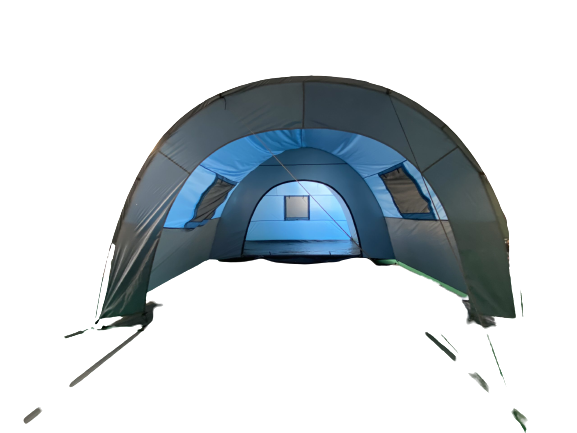 אוהל תעלה ל-6 אנשים עם חדר פנימי CAMP&GO