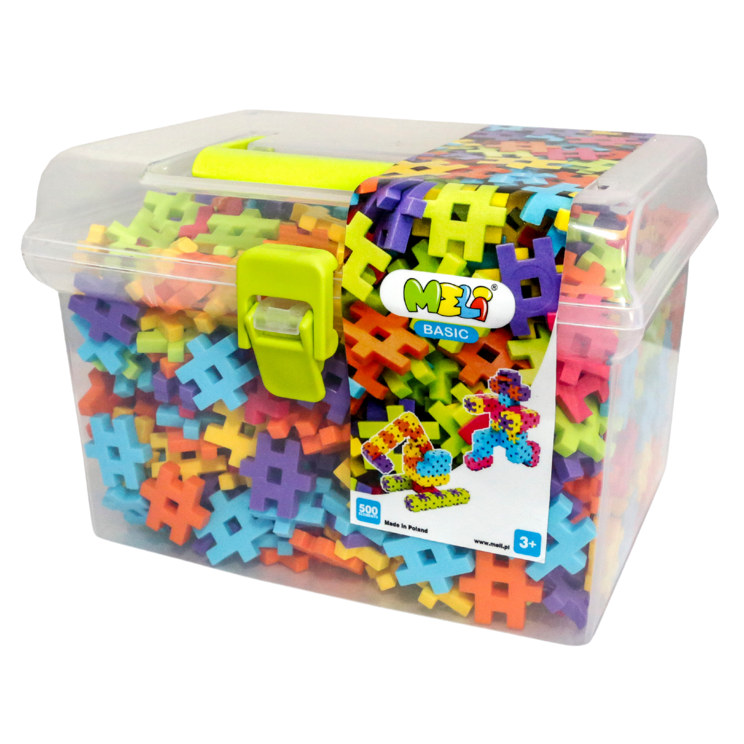 מלי MELI בייסיק BASIC קופסה ניידת 500 חלקים