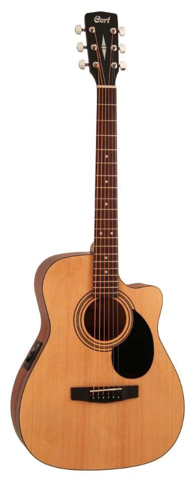 גיטרה אקוסטית מוגברת CORT AF515CE-OP CUTAWAY