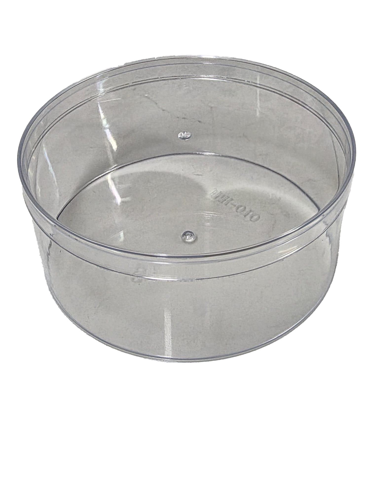 קריסטל עגול קוטר 13.5 גובה 6 5 יח -