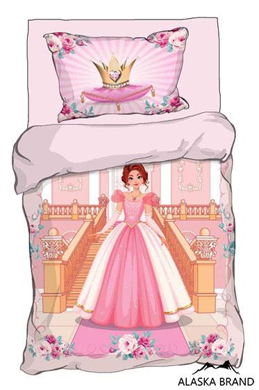 סט מצעים + פוך - להיט לילדים | דגם נסיכה