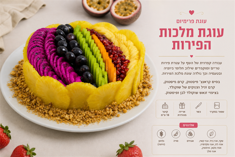 עוגת מלכת הפירות