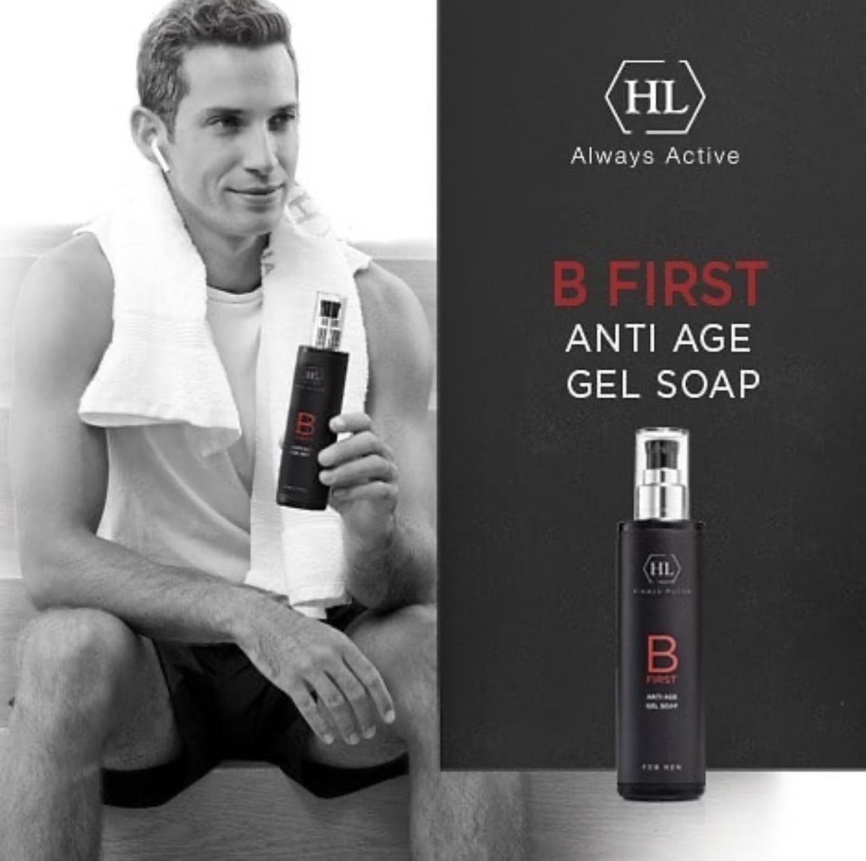 בי פירסט ג’ל ניקוי אנטי אייג’ מרענן HL