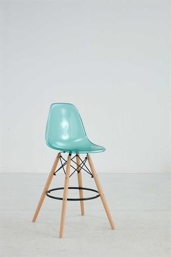 כסא בר מעוצב דגם קארין צבע ירוק