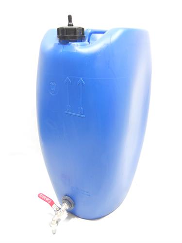 WATER-TANK-WITH-FAUCET-60-LITERS-BLUE-COLOR-MADE-IN-ISRAEL