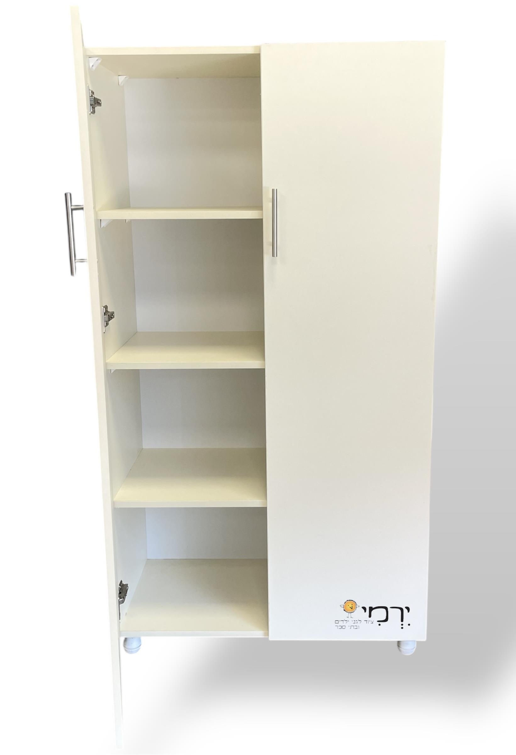ארון שירות + מדפים נמוך
