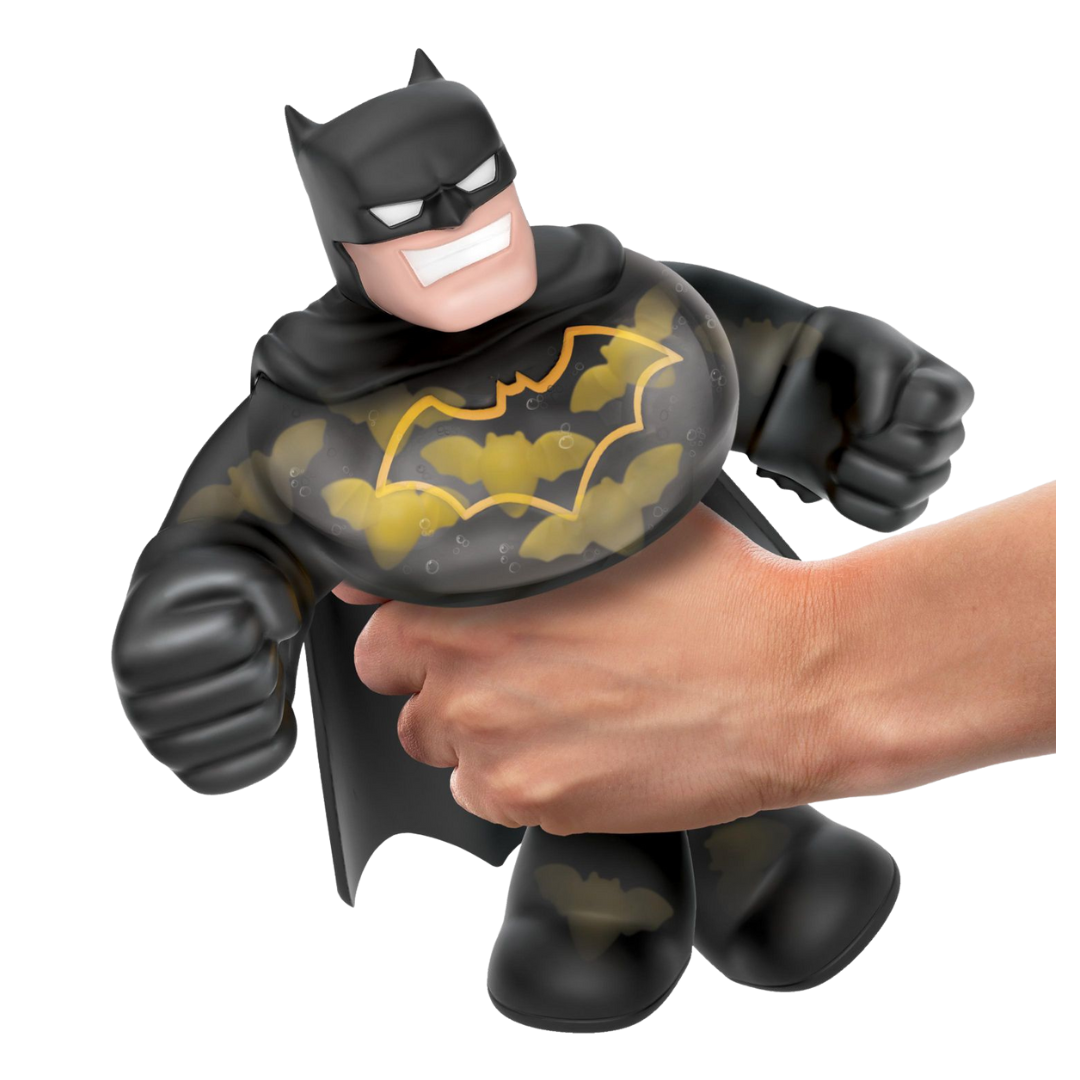 גו ג'יט זו X דיסי DC - בובה נמתחת - סטרץ' גיבורי על באטמן שחור - Goo Jit Zu